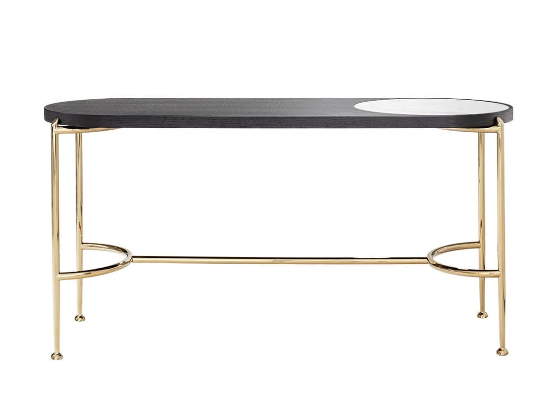 Консоль из стали и дерева HC28 maison MOON ARCH-00069881