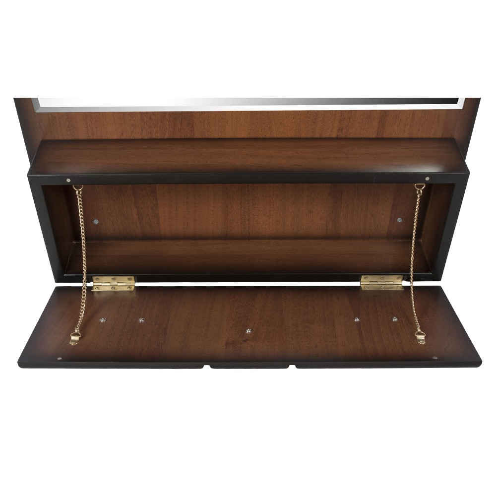 71177 Зеркало настенное Пандора Орех Mix BOGACHO 4627139502166 - Вид №3