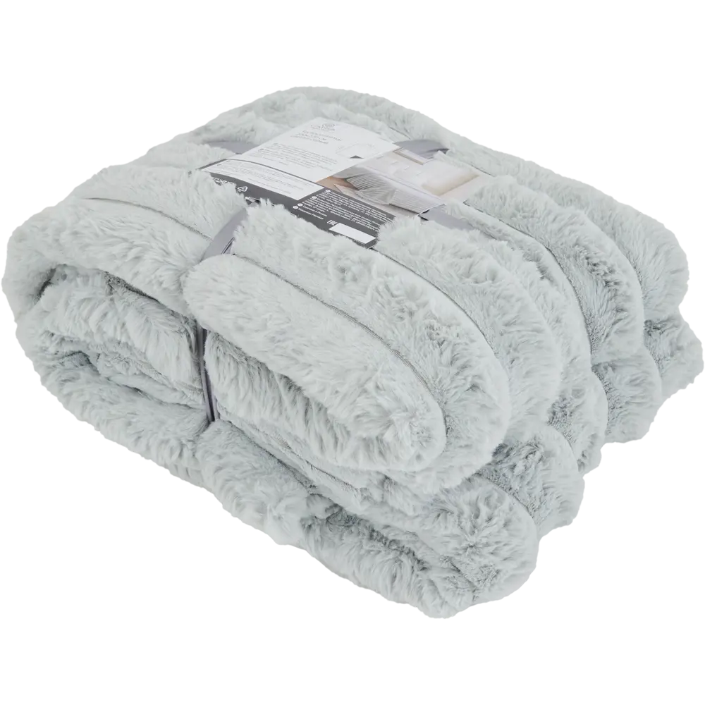 Santreyd Technominimal: ультрамягкий плед из искусственного меха 84720863 STLM-0053987 - Вид №2