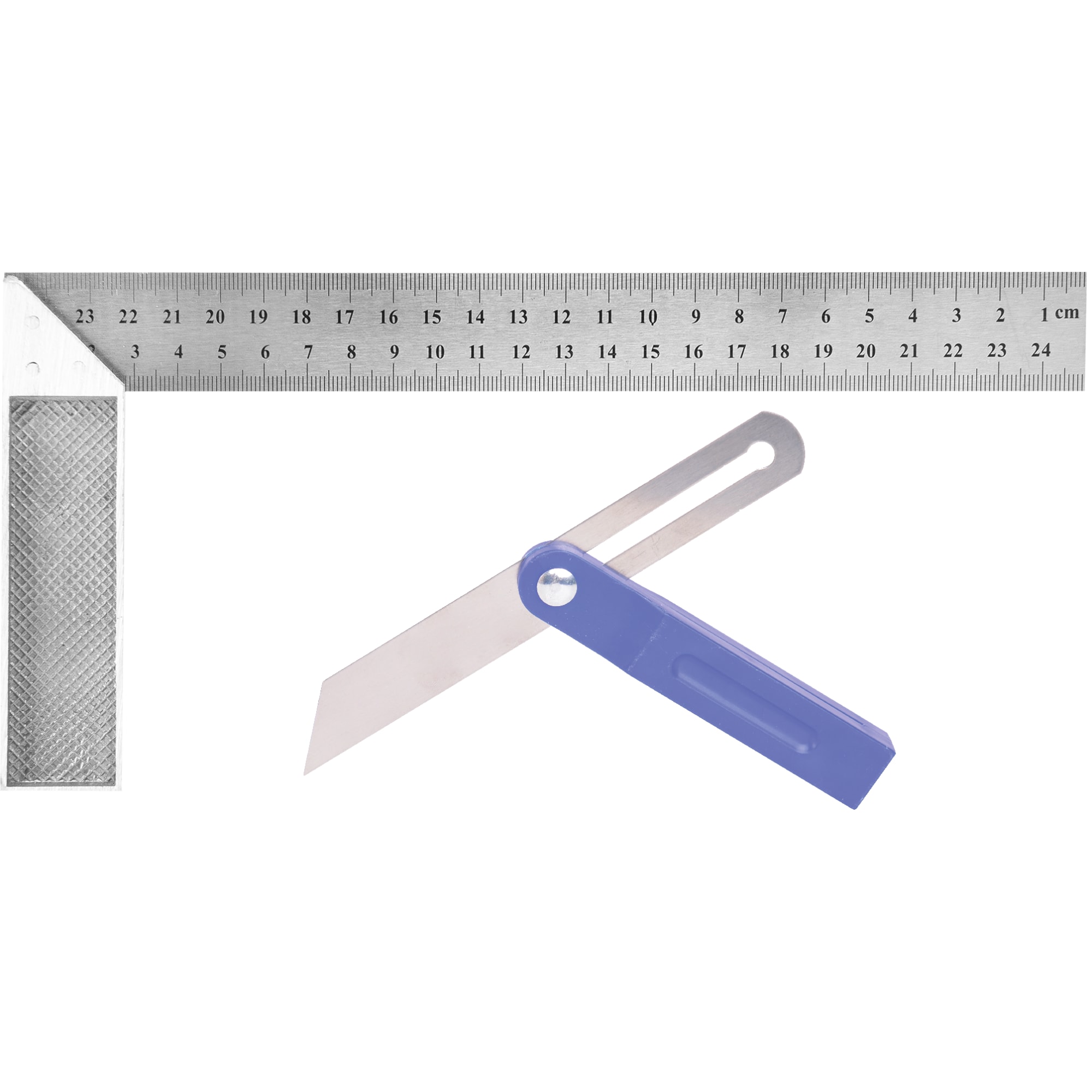 17460191 Набор угольник стальной 250 мм и малка Santreyd 