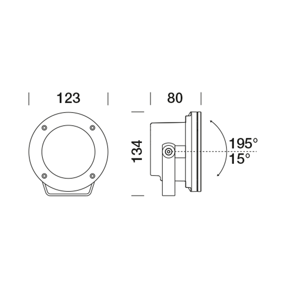 8421613 Проектор Platek MINI Proiettore  MINI Прожектор - LED 3000K 28°  - Вид №2