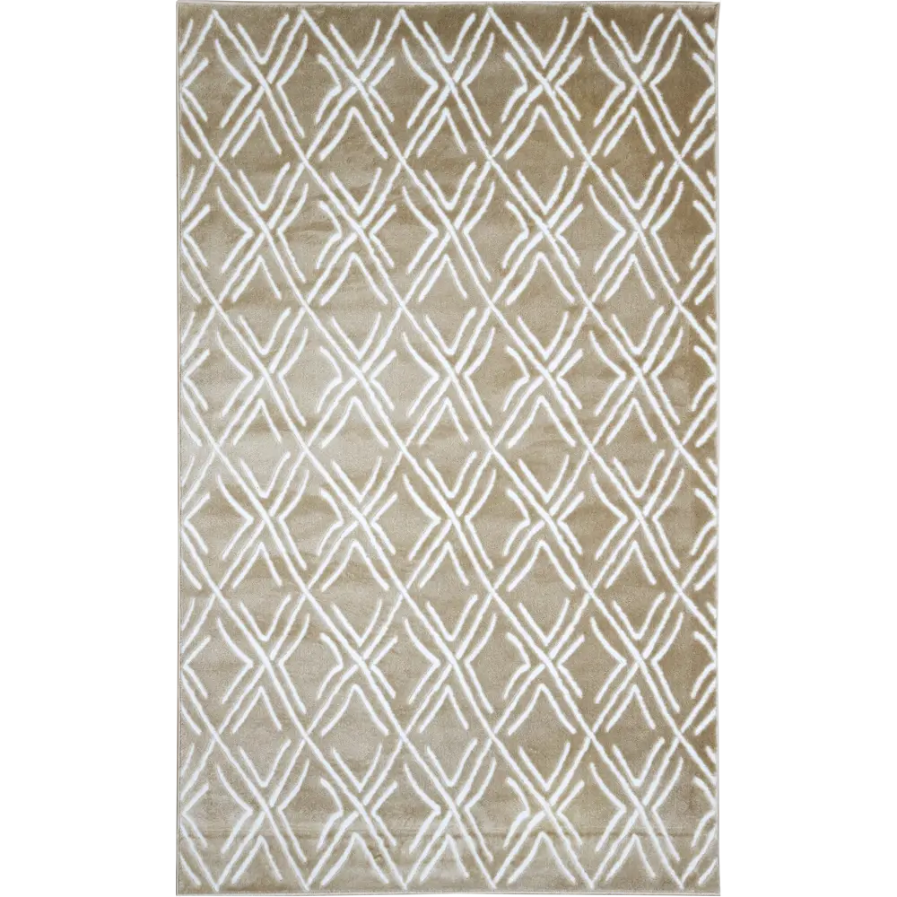 Ковер полипропилен Машаэль 531J 80x140 см цвет бежевый CTIM STLM-2021588 - Вид №1