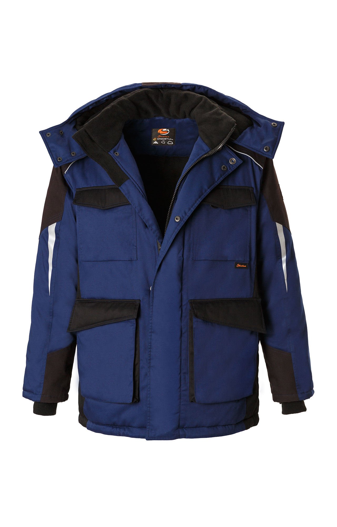 5037915 Костюм утепленный темно-синий черный STATUS  Зимняя спецодежда  размер 64-66/170-176  - Вид №3