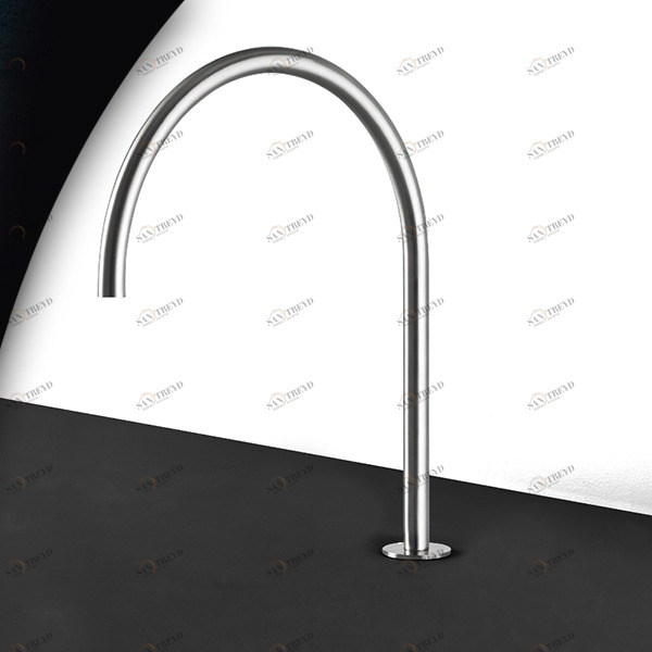 Излив для раковины сталь матовая TOOX Radomonte CHT51S