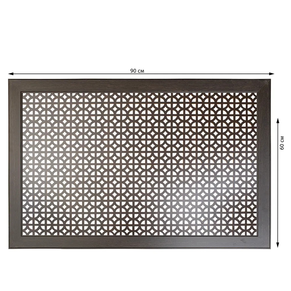 Экран радиатора для радиатора Сусанна 60x90 см МДФ цвет венге 89414168 STLM-2053061 Santreyd  - Вид №6