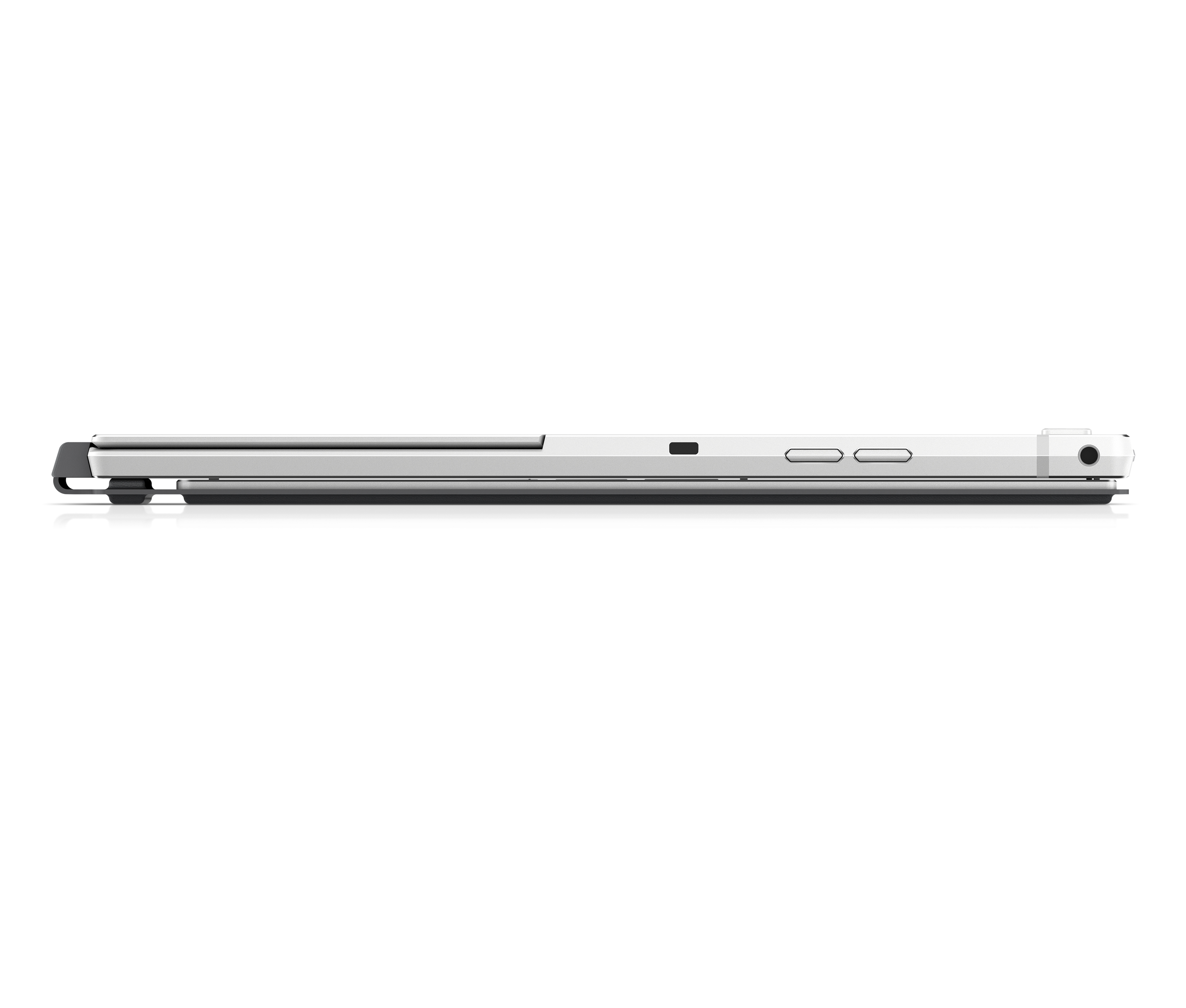7KP06EA#ACB elite x2 g4 13"(1920x1280)/touch/intel core i5 8265u(1.6ghz)/16384mb/512ssdgb/nodvd/int:intel uhd graphics 620/lte/3g/50whr/war 3y/0.83(1.2)kg/metallic grey/w10pro + pen, 700 nit sure view HP Santreyd  - Вид №4