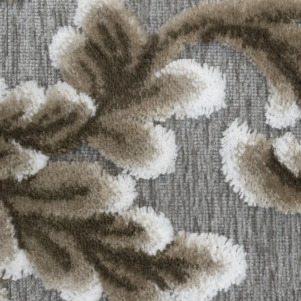 Ковер Роялтафт Шенилл 150x230 см полипропилен 84510_88 цвет серый STLM-2040268 - Вид №2