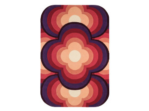 Прямоугольный шерстяной ковер