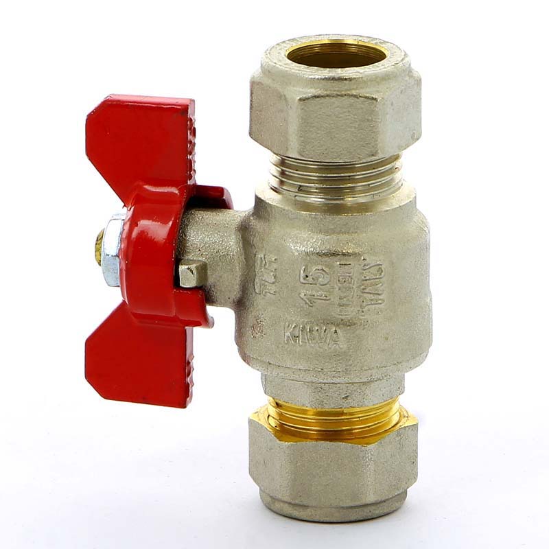 Кран обжим бабочка TIEMME 15 2140003