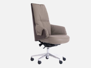 Кожаный мягкий поворотный операционный стул с подлокотниками