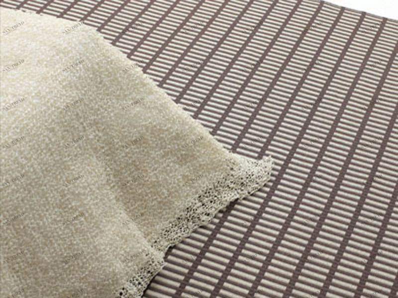 Woodnotes Прямоугольный коврик ручной работы из полосатой бумаги sun-id-1400158