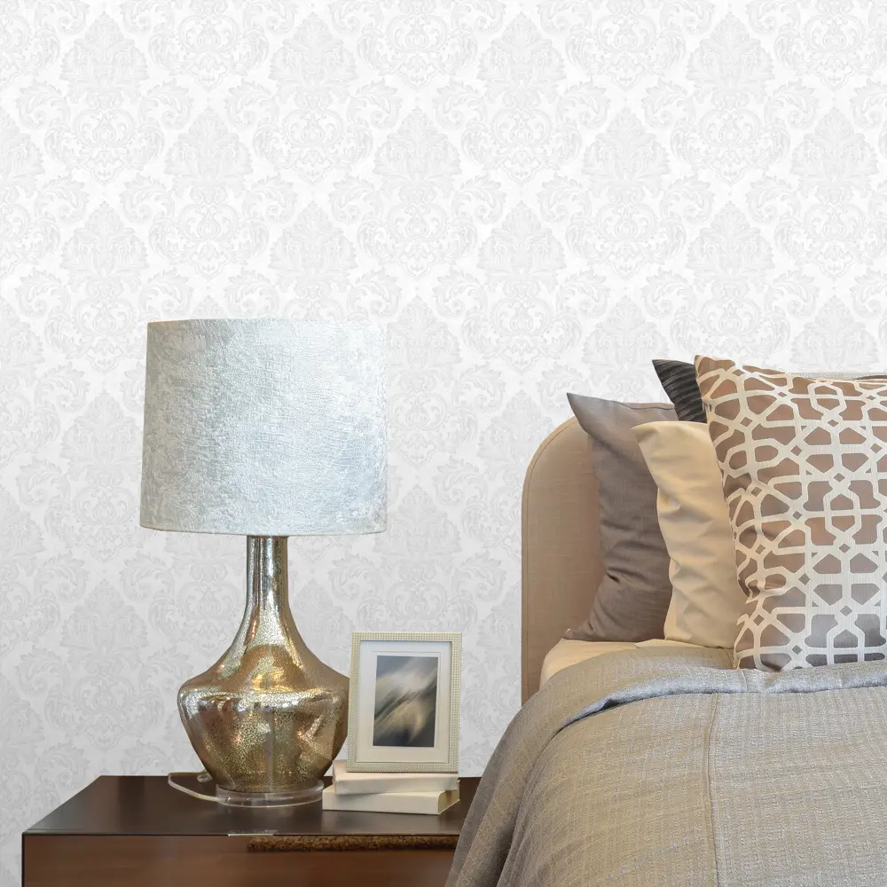 Обои флизелиновые Euro Decor Barocco серые 1.06 м 3700-7 81961307 STLM-2177462 - Вид №3