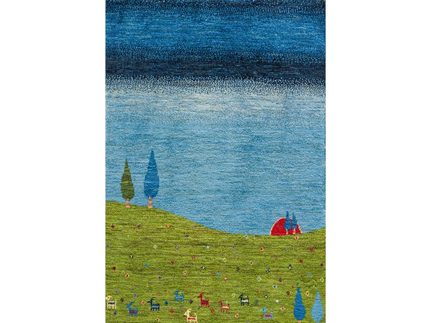 Прямоугольный шерстяной ковер Zollanvari Gabbehs Landscapes ARCH-00081628