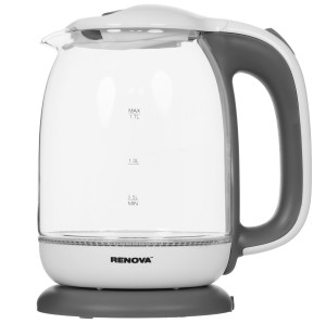 9182162 Электрочайник RENOVА KT17G-09W белый