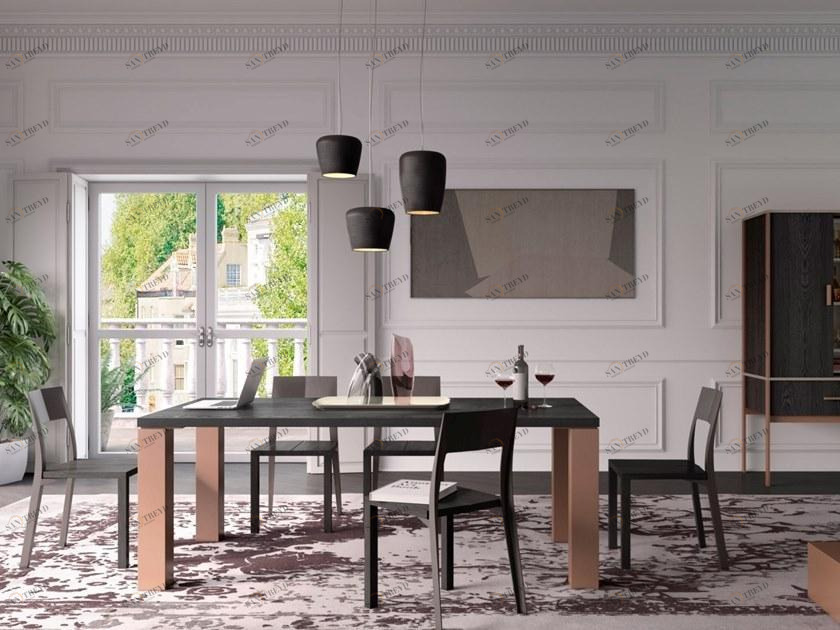 ELITE TO BE Стол со столешницей из массива дерева Noa sun-id-1345923