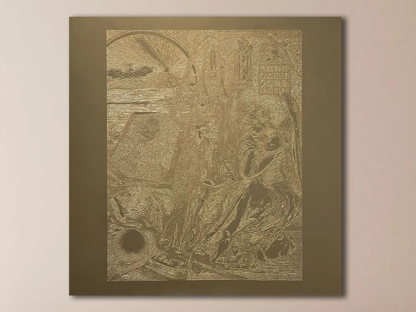 Алюминиевая гравюра на дереве Officinarkitettura® Дюрер ARCH-00034591