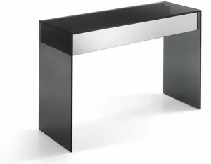 Tonelli Design Прямоугольная стеклянная консоль Gotham