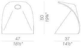 Lapalma Низкий штабелируемый табурет из фанеры Ap sun-id-1446766 - Вид №12