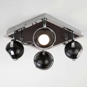 Светильник потолочный черный Eurosvet 20056/4 EUROSVET COOPLE 00-3924328 Черный