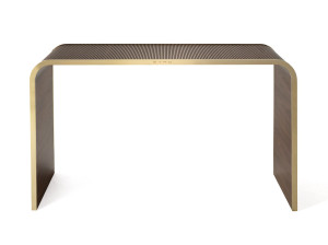 Прямоугольный консольный стол из фанеры