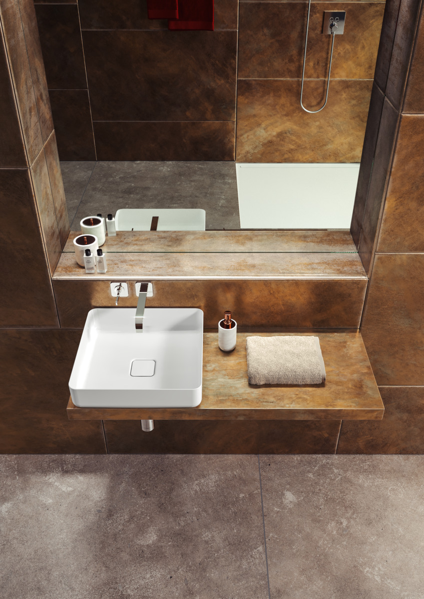 Умывальник KALDEWEI Сталь эмалированная 3184 448 теплый серый 60 3184448 - Вид №9