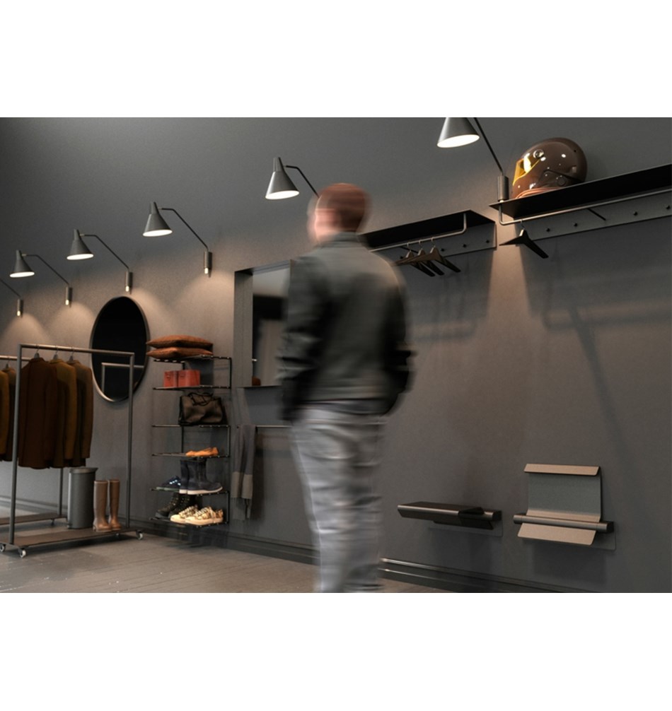 FROST Зеркало круглое 4131, Ø100cm » черное Алюминий Черный U4131-B  - Вид №1