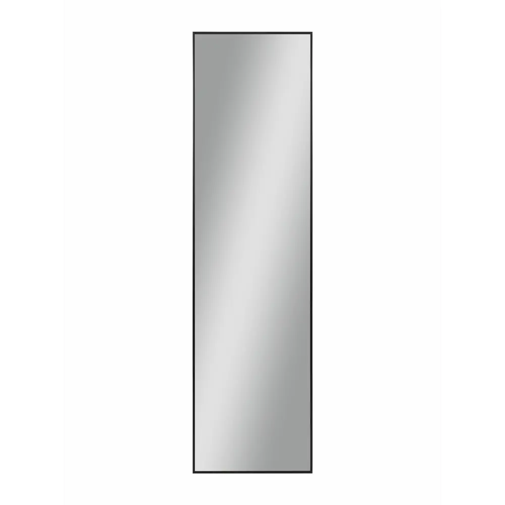 Зеркало декоративное Нельсон прямоугольное 40x150 см металл цвет черный CONTINENT STLM-2113760 - Вид №1