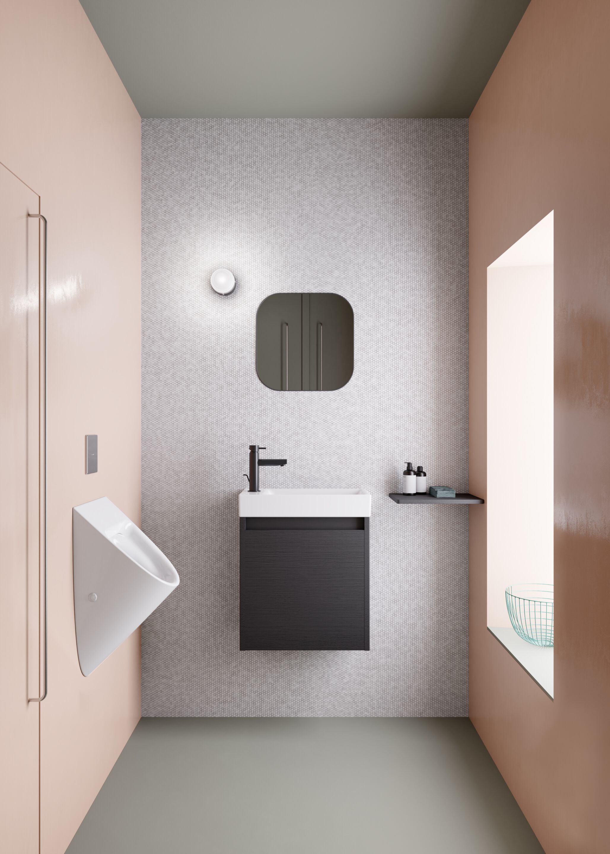 Керамический подвесной писсуар GSI ceramica Color Elements ARCH-00030081 - Вид №10