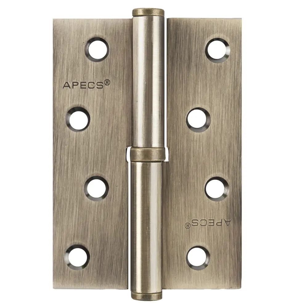 Петля левая Apecs 100x70x3 мм сталь цвет античная бронза 12250867 STLM-2062728 