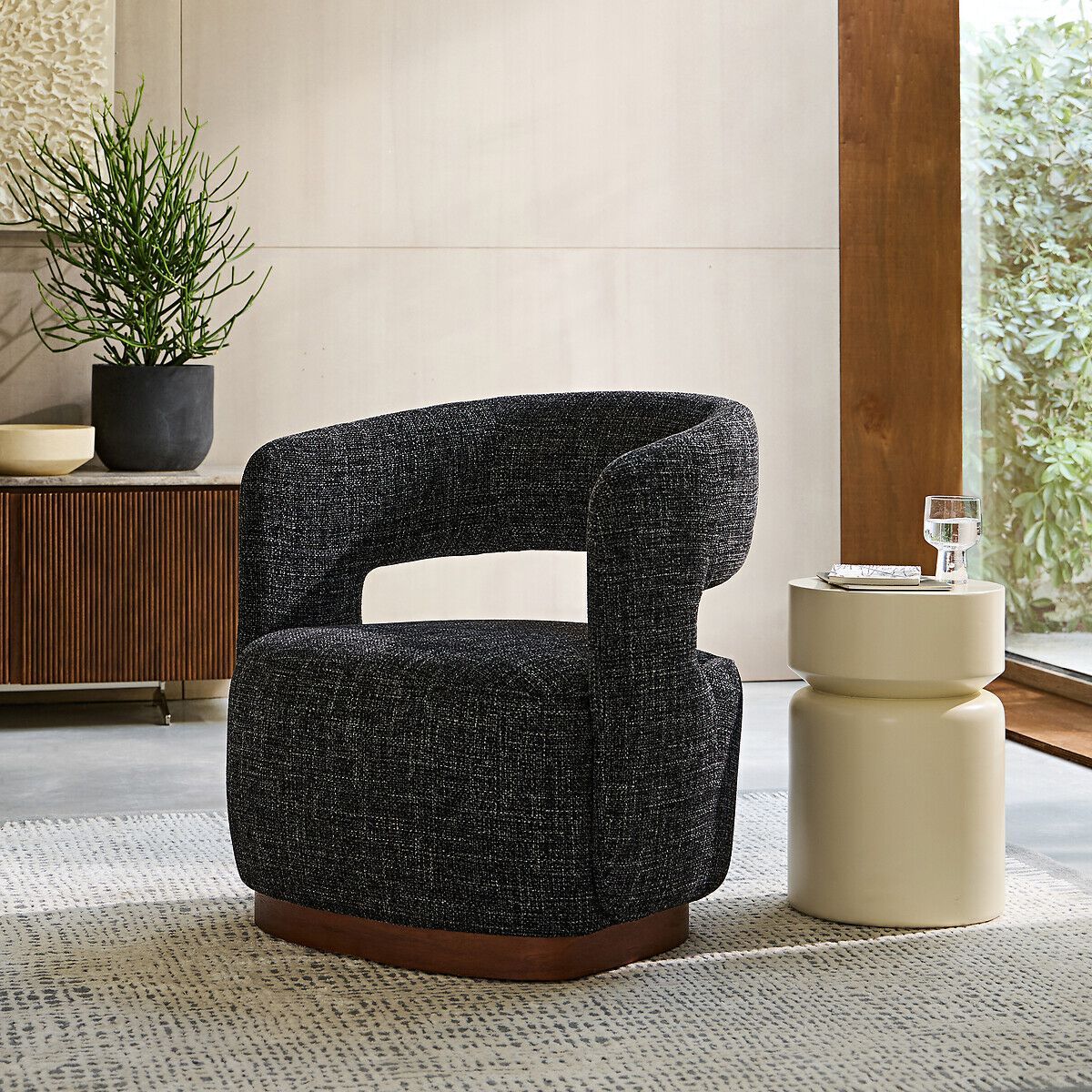 Круглый журнальный столик из манго AMPM SUJUA ARCH-00118823 - Вид №6