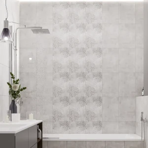 Плитка настенная Culto Lumino 27x40 см 1.08 м² матовая цвет серый 89322565 STLM-2004906