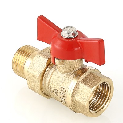 VT.127.G.05 Кран шаровой «СТАНДАРТ» с полусгоном Valtec 3/4"  - Вид №1