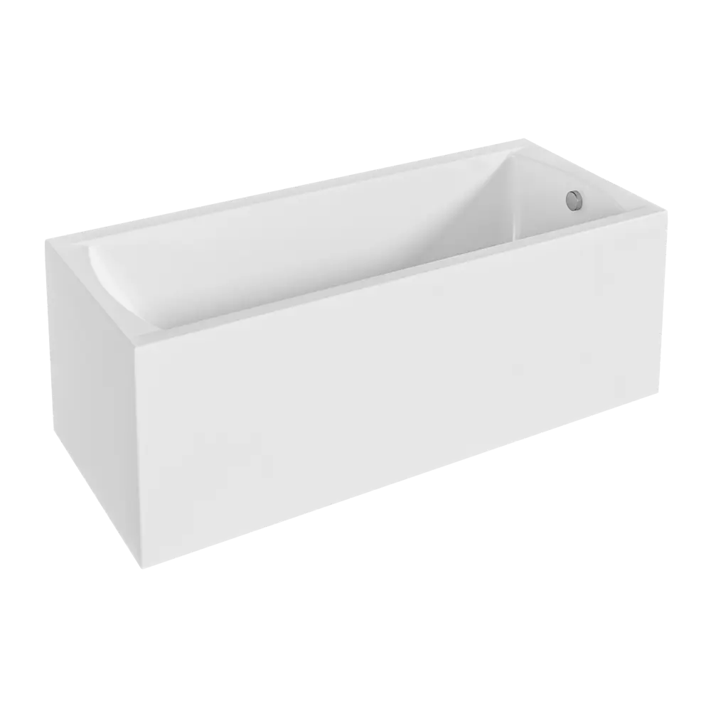 Акриловая ванна 100Acryl Ницца с анатомической спинкой 170x70 см 83240825 У99328 STLM-0039837 - Вид №2