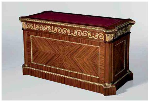 OAK Компьютерный шкаф из розового дерева с ящиками Galleria sun-id-1444802 - Вид №1