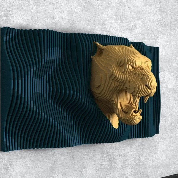 Параметрическая стеновая панель MYWOODREAM TIGER ARCH-00063819 - Вид №1