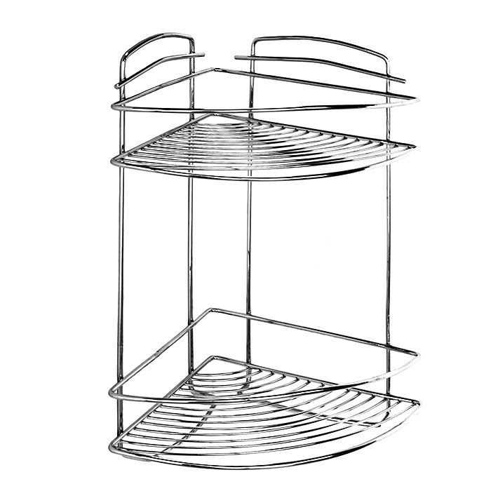 209WC20M44 Полка дву*ъярусная угловая проволока стальная 09 Milardo Shelf