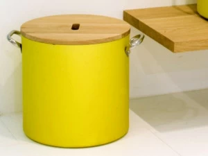 Rapsel Корзина для белья из алюминия и дерева Chef