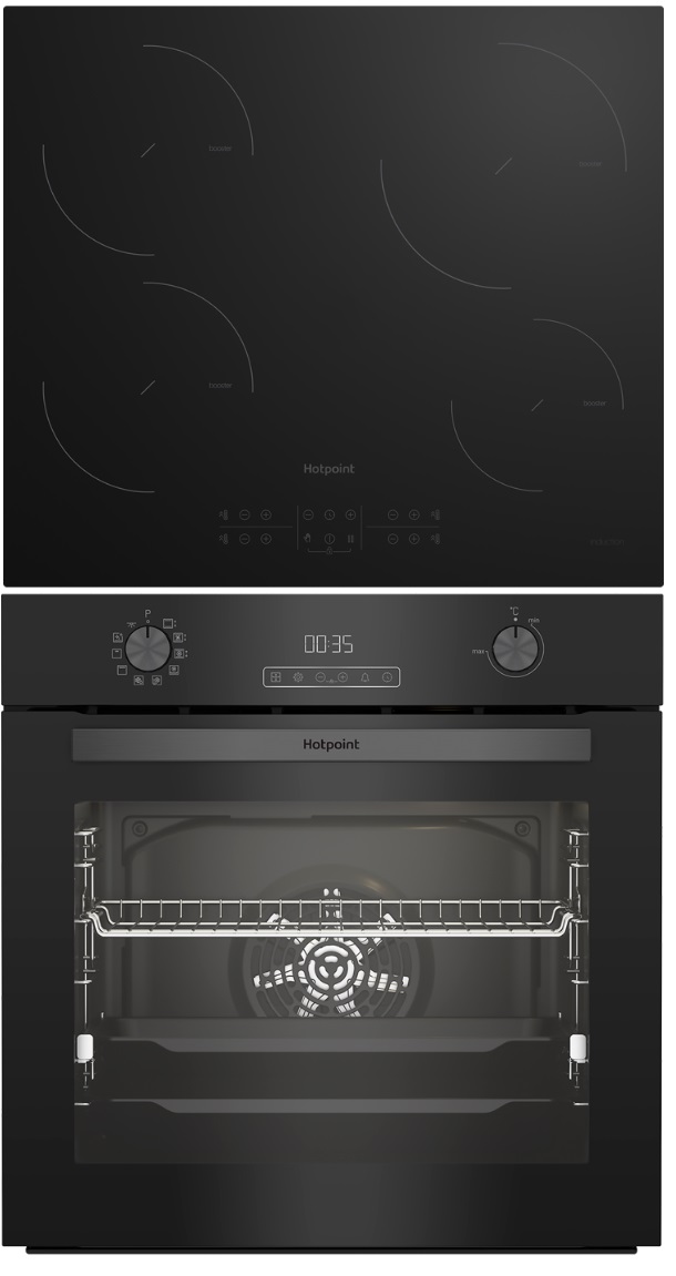 5499272 Духовой шкаф электрический Hotpoint FE9 831 JSH BLG + Варочная поверхность индукционная Hotpoint HB 1560S NE STDN-0015135