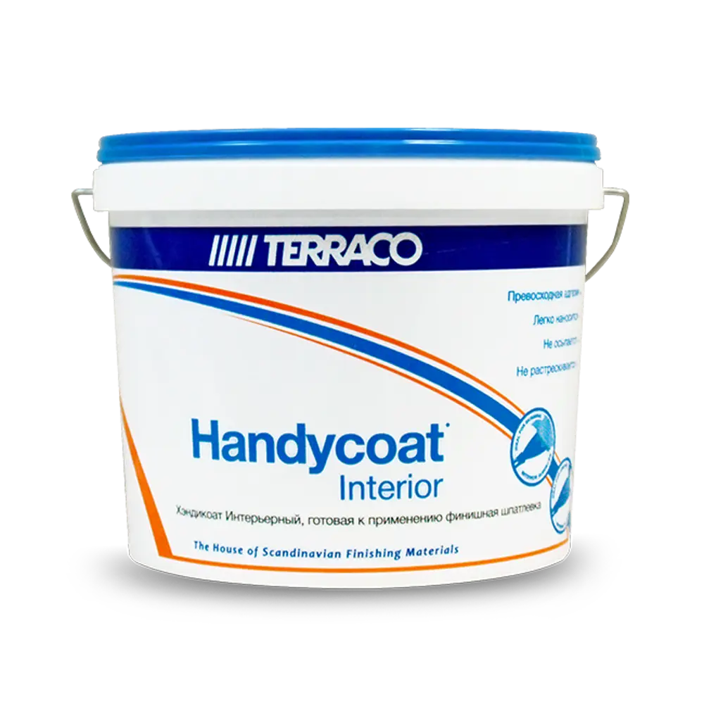Шпаклёвка акриловая суперфинишная Terraco Handycoat interior 5 кг 18561359 STLM-2184191