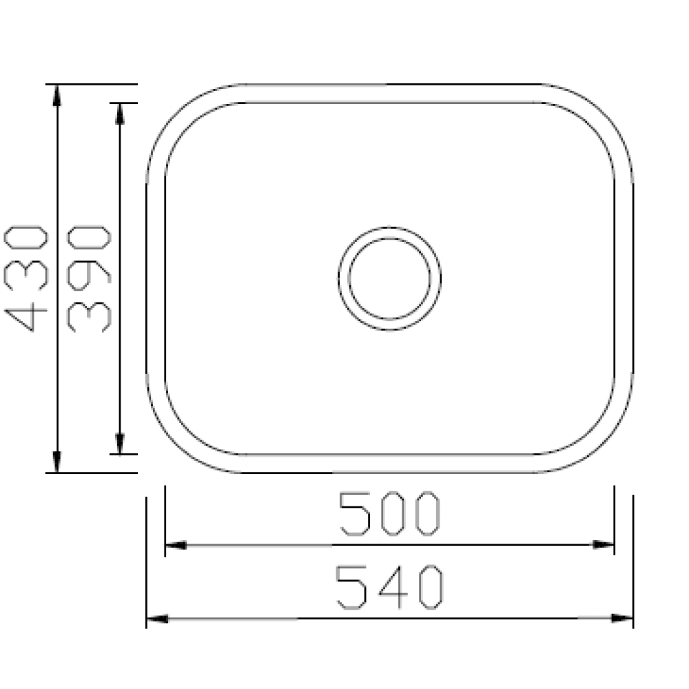Кухонные мойки Eco Wien SWU-5443.A SEAMAN  - Вид №3