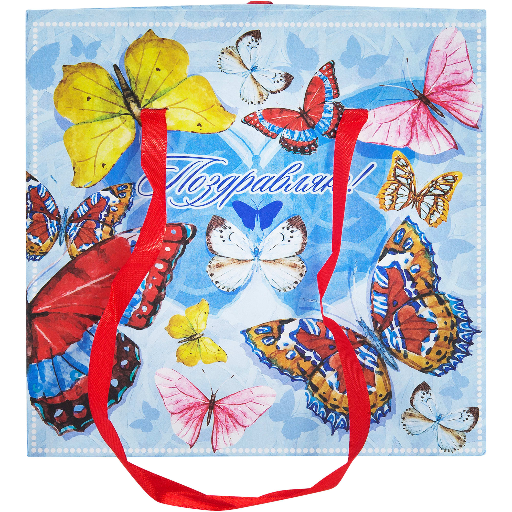 82179550 Коробка подарочная 76868, картон, 18х18х9.5 см Santreyd  - Вид №1