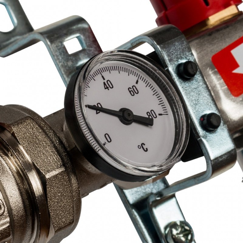 Коллектор нерж в сборе 12 выходов с расходомерами STOUT SMS0907000012 - Вид №1