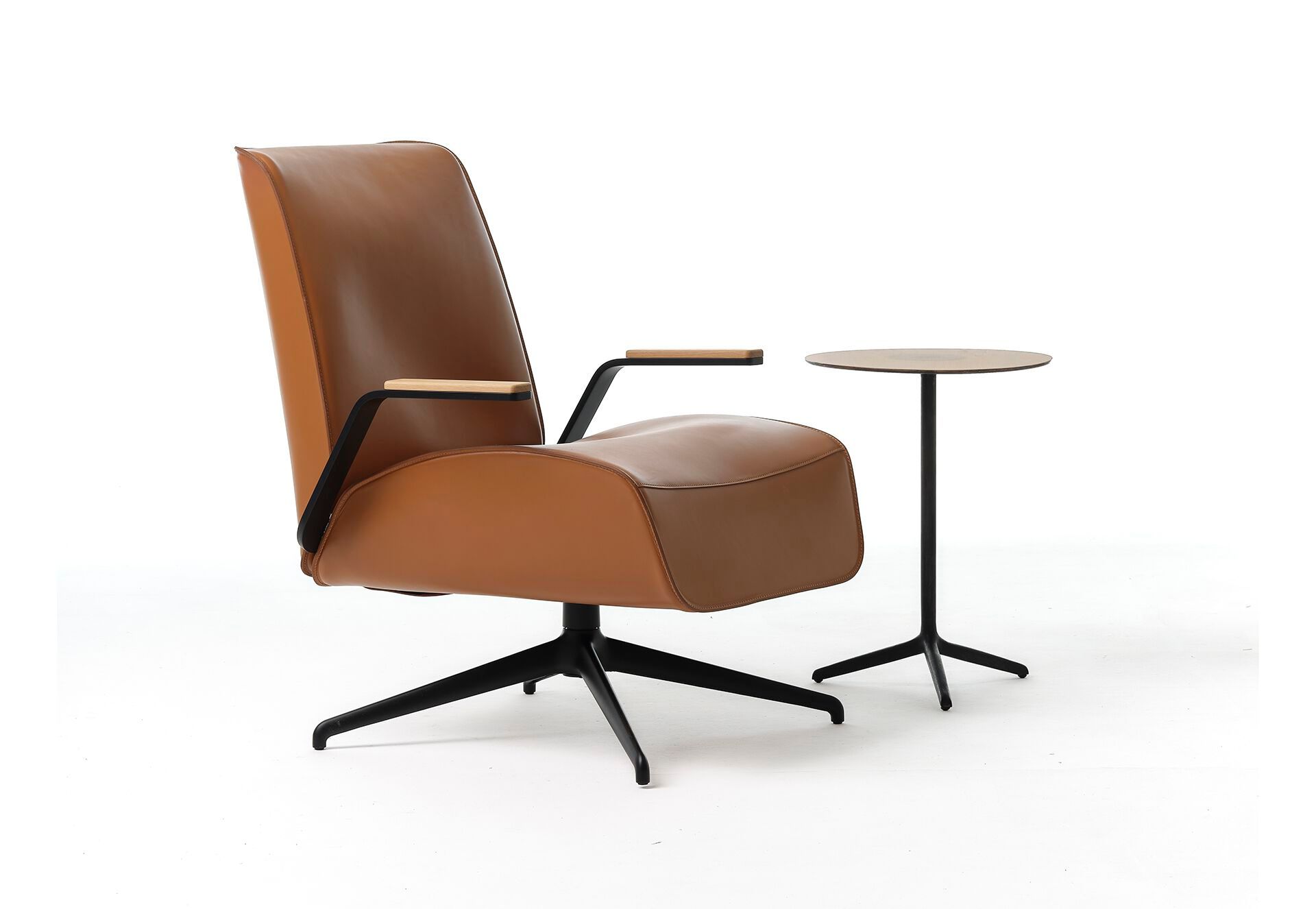 Кожаное вращающееся кресло EPÒNIMO Endo ARCH-00058684 - Вид №7