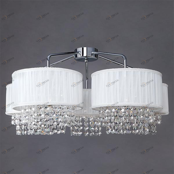 Потолочная люстра Bogates Aphrodite 246/5 Strotskis BOGATES ДИЗАЙНЕРСКИЕ, APHRODITE 183512 Белый 