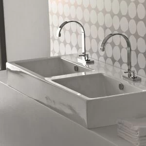 43514 Накладная раковина на столешницу  овальная Ceramica Hidra LOFT