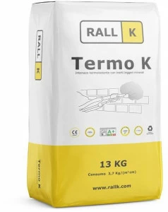 RALLK Натуральная гидравлическая теплоизоляционная штукатурка на известковой основе