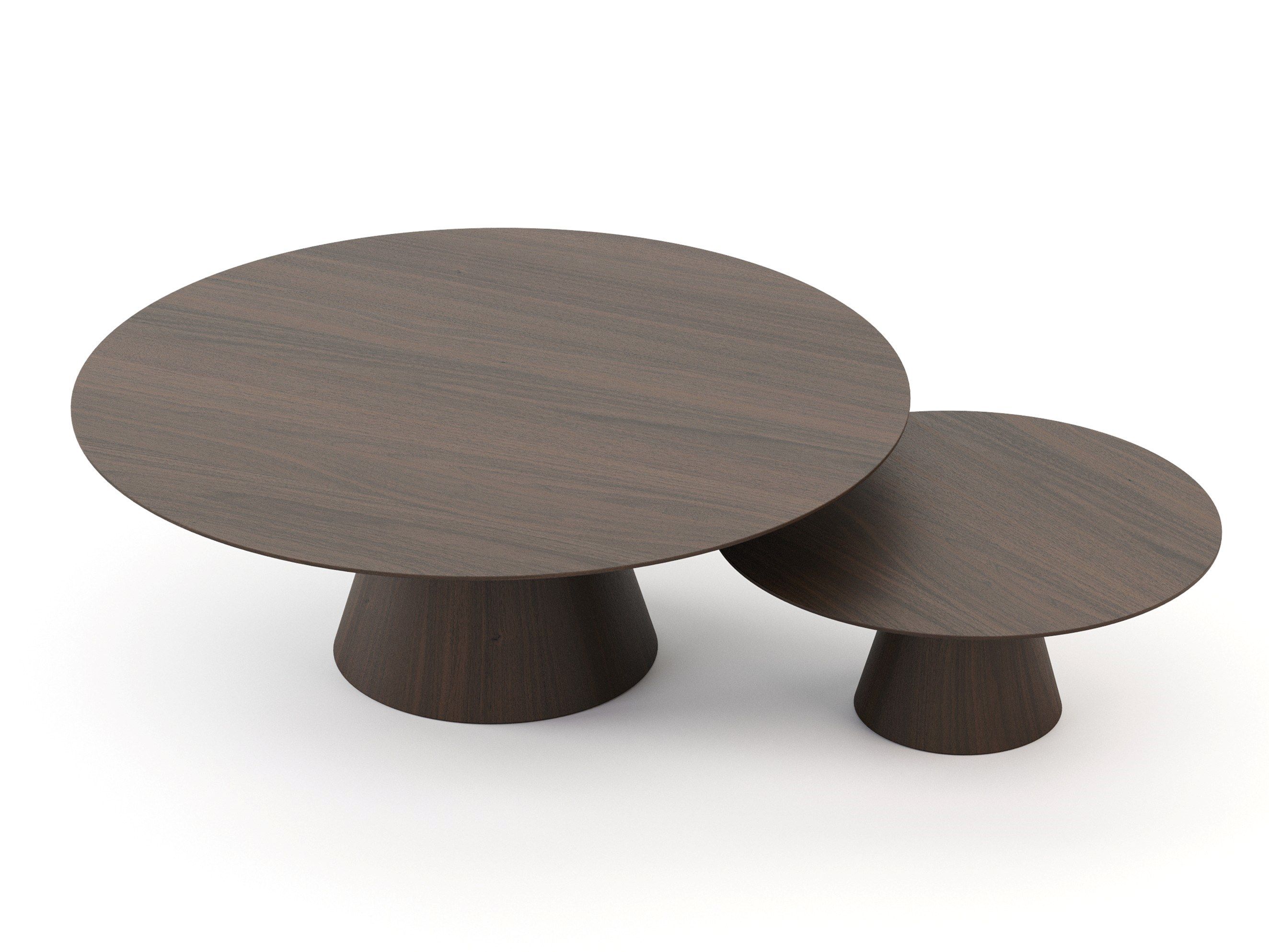 Круглый деревянный журнальный столик Stylish Club Сахара ARCH-00034126 - Вид №1