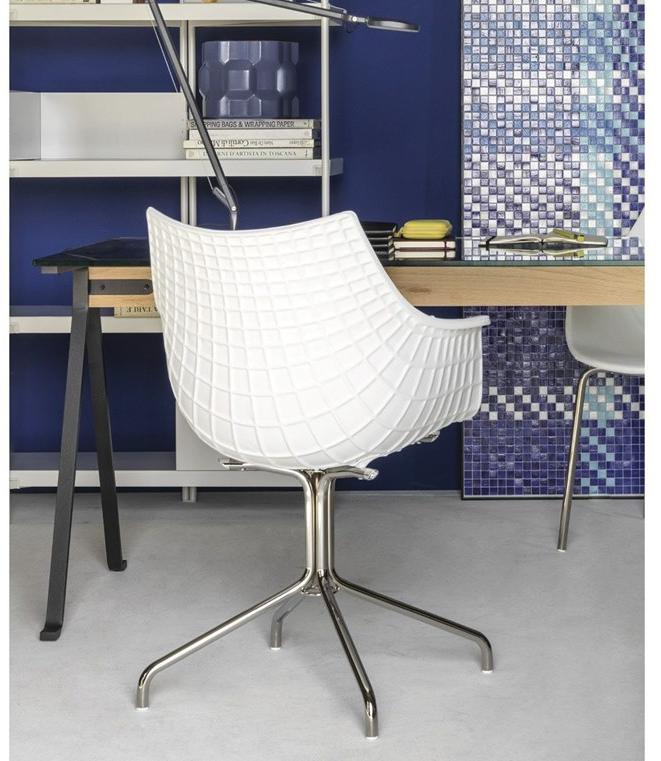 Driade Кресло на козлах из поликарбоната с подлокотниками Meridiana sun-id-1352403 - Вид №3