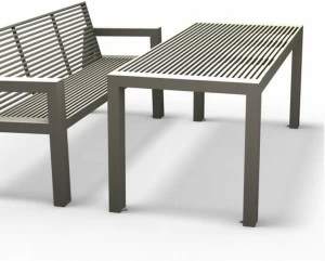 BENKERT BANKE Стол для общественных мест из нержавеющей стали Sicorum