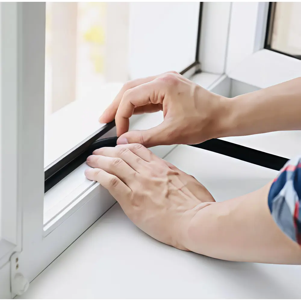 Уплотнитель EPDM для окон и дверей самоклеящийся MONLID D-профиль 6 м цвет коричневый 89434455 STLM-2163940  - Вид №5